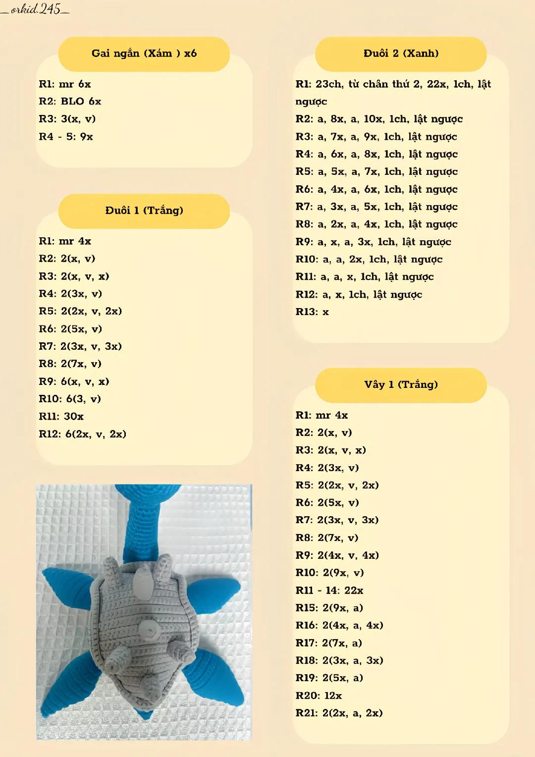 Mẫu móc len Pokemon thú vị cho người yêu thích thủ công