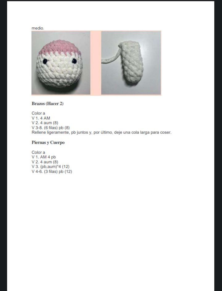 Maya Conejo Amigurumi PDF Patrón Gratis para Descargar