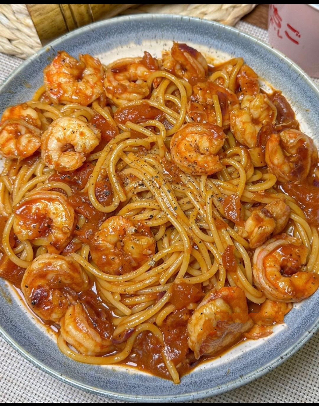 Mì Ý Tôm Ngon Tuyệt Đỉnh Sốt Cà Chua Đậm Đà