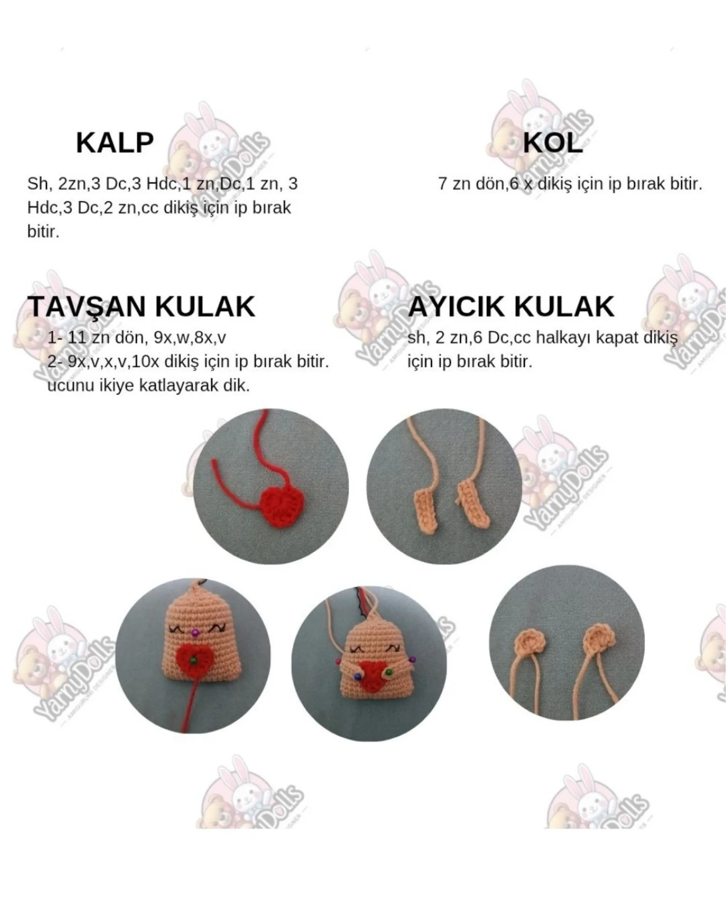 Mini Anahtarlık Tarif: Sevimli Amigurumi Örnekleri