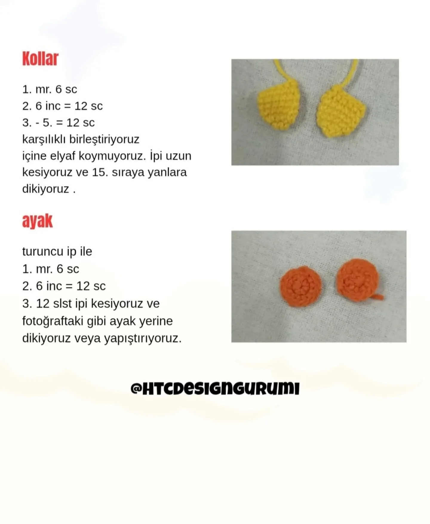 Minik Civciv Ücretsiz Tarifle Tığ İşi Oyuncak Yapımı