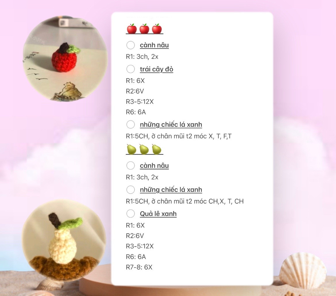 Móc len theo chart: Hướng dẫn làm chó đốm dễ thương