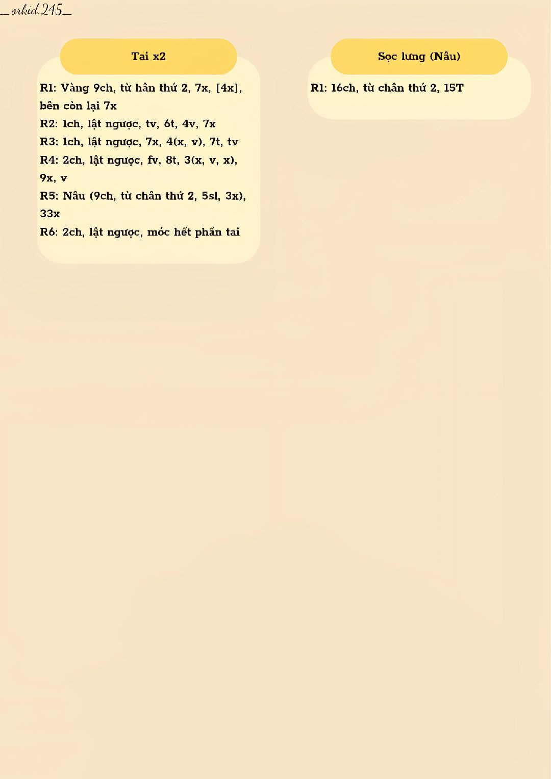 Móc len thú bông hình chuột điện đáng yêu cho người mê đan móc