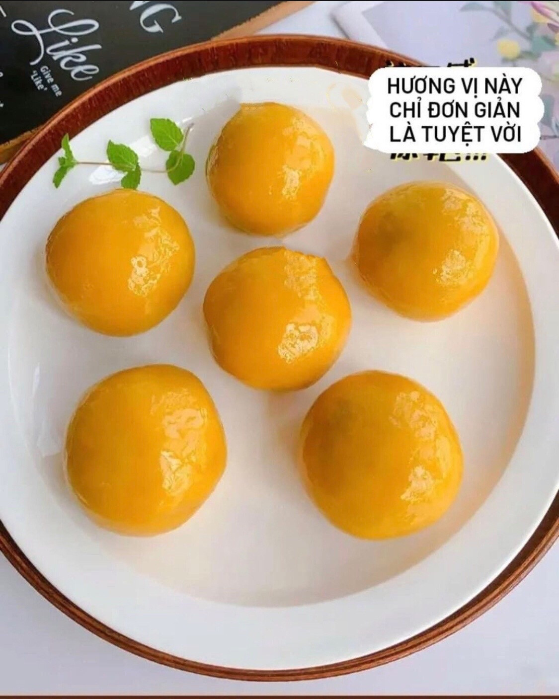 Môchi bí đỏ🤤