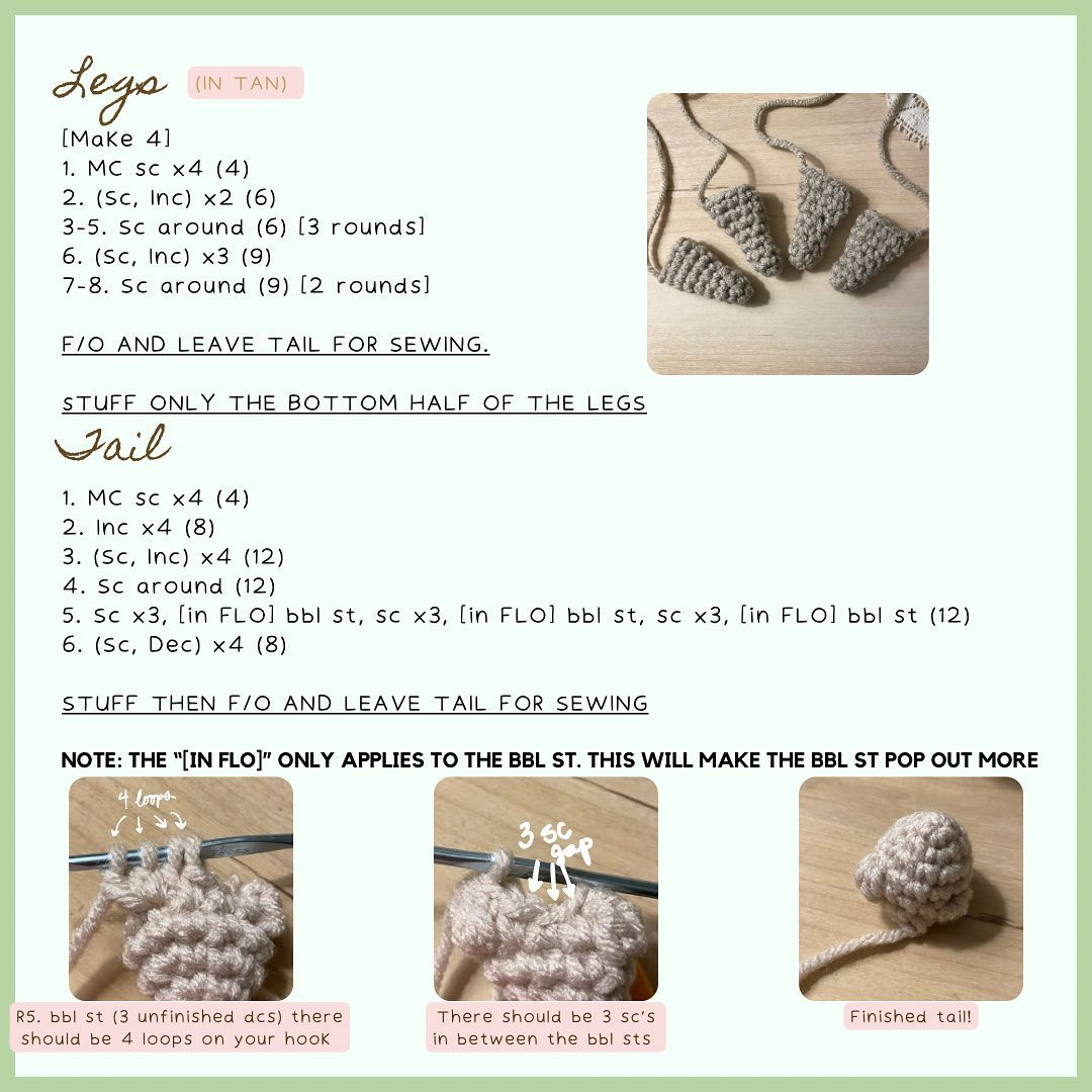 Mythical Deer Crochet Pattern Release Part 2 with Three Cute Designs
