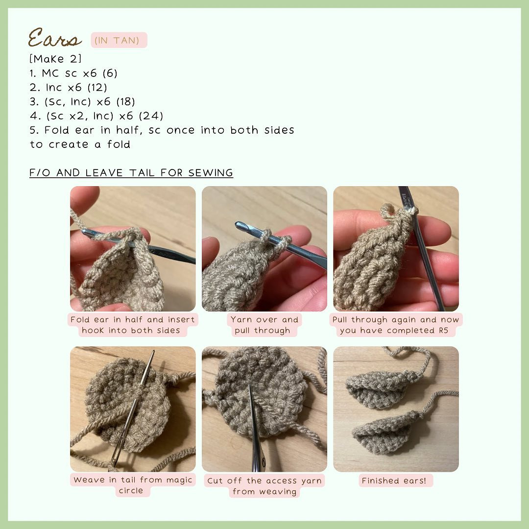 Mythical Deer Crochet Pattern Release Part 2 with Three Cute Designs