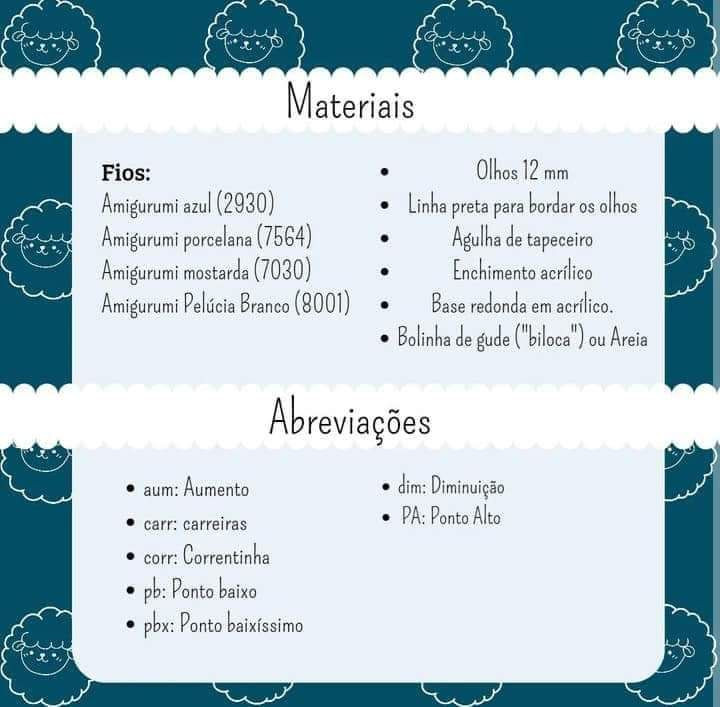 Ovelha de Crochê com Vestido Florido e Laço Amarelo