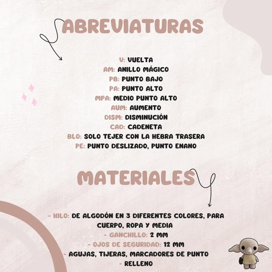 Patrón Amigurumi de Dobby: Crea tu propio elfo