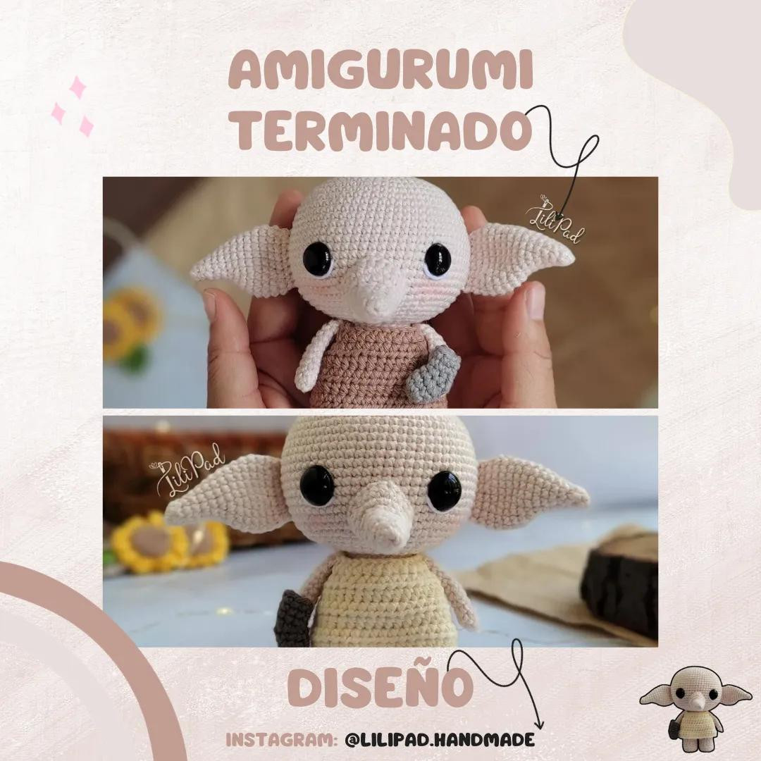 Patrón Amigurumi de Dobby: Crea tu propio elfo