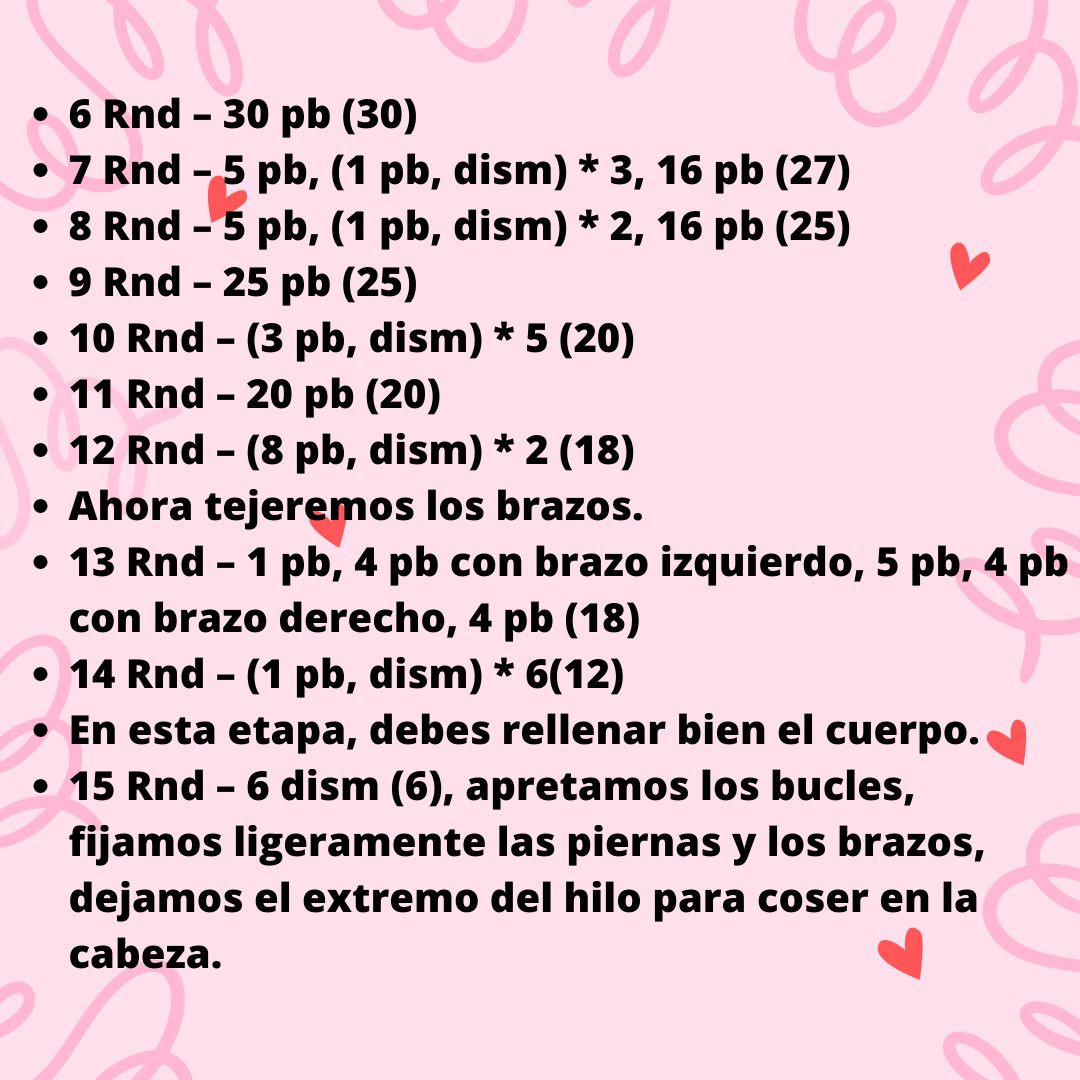 Patrón Amigurumi Perrito pequeño con detalles adorables