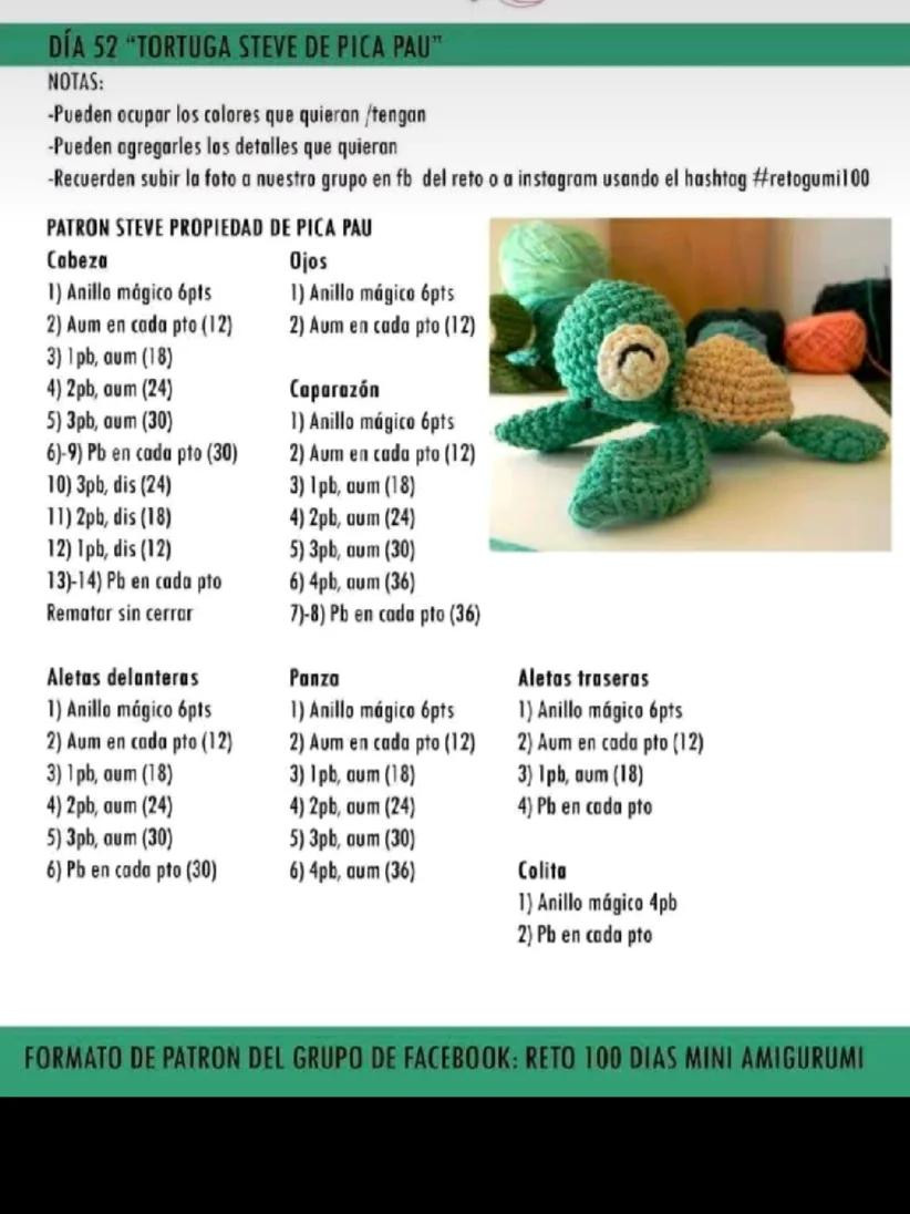 Patrón de amigurumi: adorable reno cupcake para el reto de 100 días