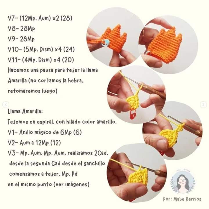 ¡Patrón de Amigurumi Calcifer Gratis para Tejedores Creativos!