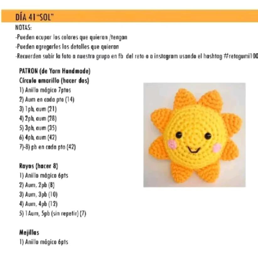 Patrón de Amigurumi: Cerezos en 100 Días de Reto