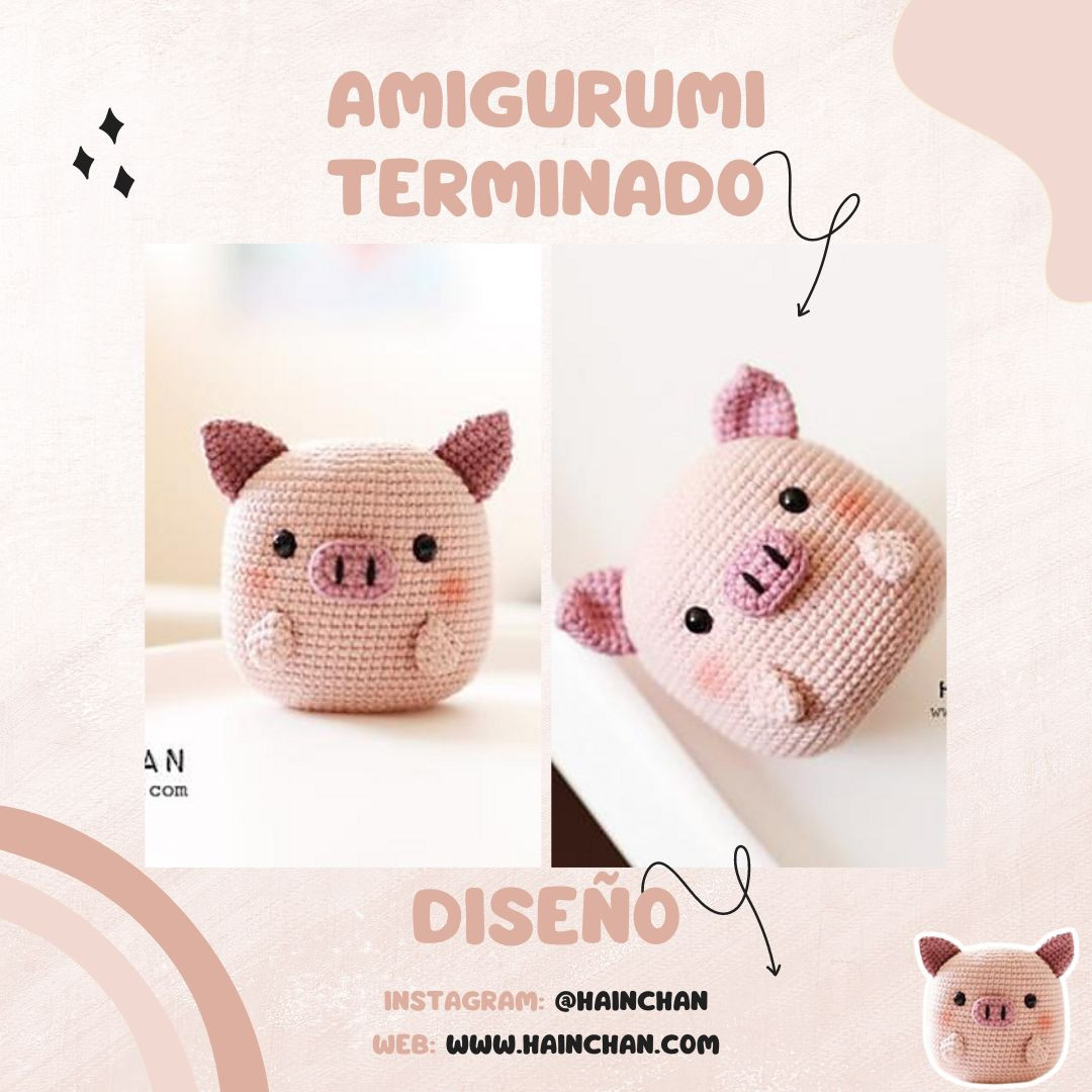 Patrón de Amigurumi de Cerdito: ¡Gratis y Fácil de Seguir!