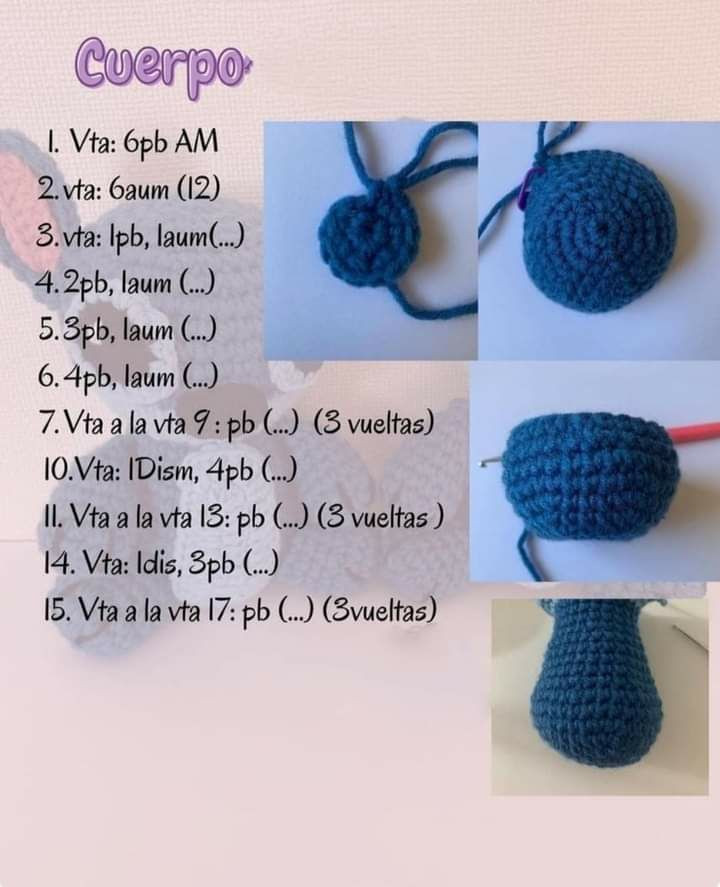 Patrón de amigurumi de gemelos adorables para crochet