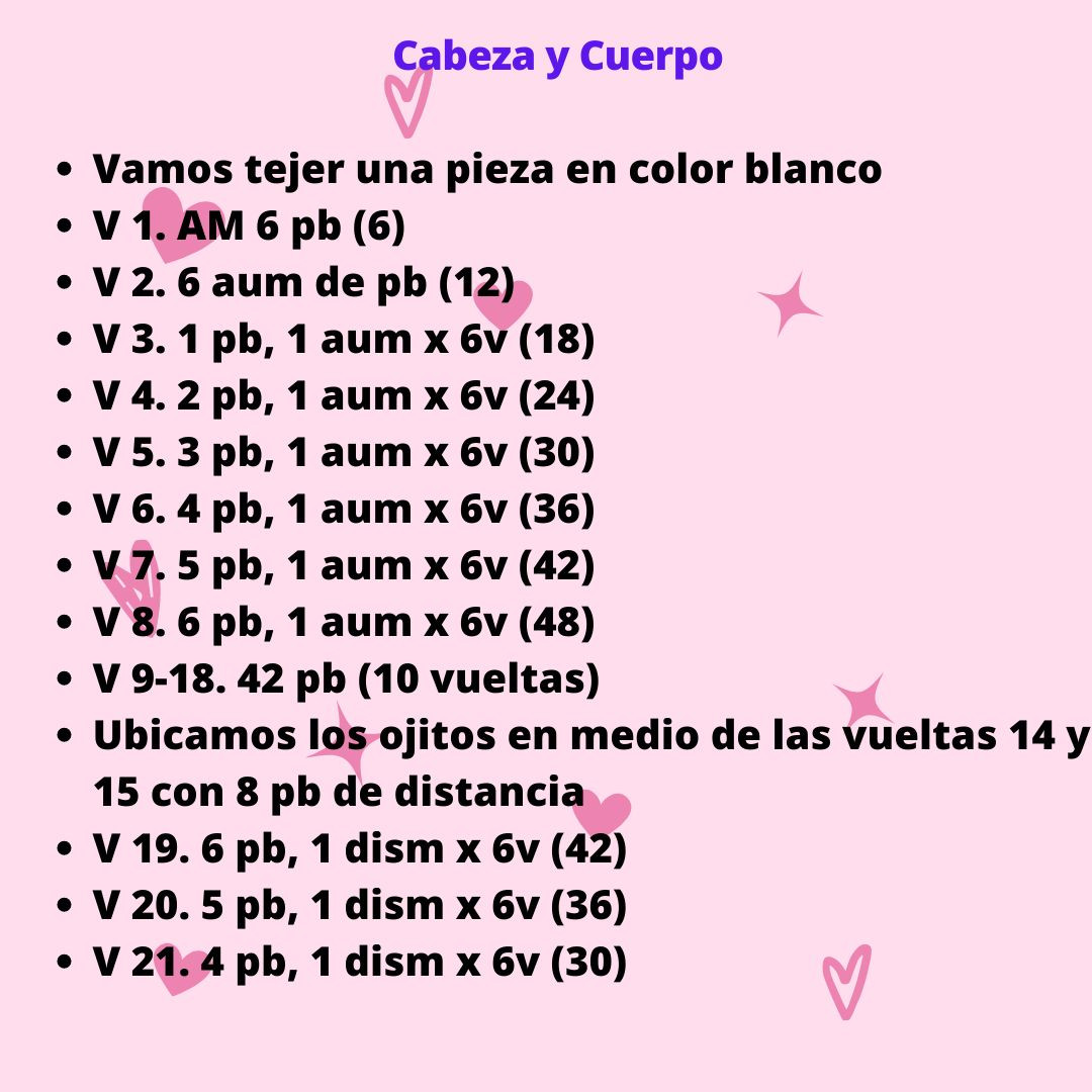 Patrón de Amigurumi de Unicornio Encantador y Fácil de Hacer