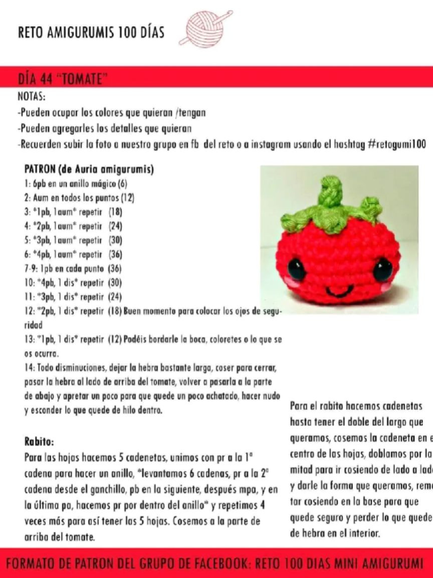 Patrón de amigurumi: Día 24 - Caracol adorable y fácil de tejer