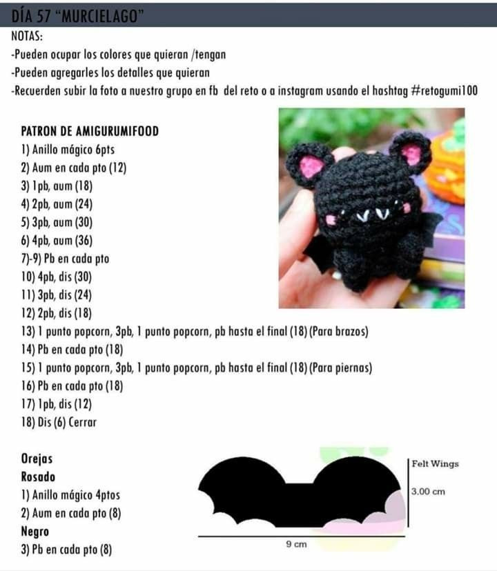 Patrón de Amigurumi: Día 28 Osito Paso a Paso