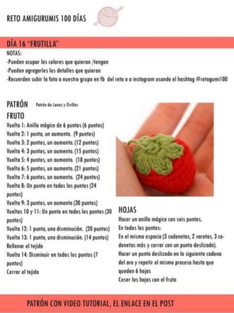 Patrón de Amigurumi: Día 28 Osito Paso a Paso