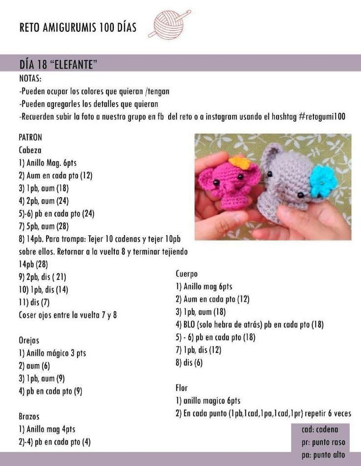 Patrón de Amigurumi: Día 28 Osito Paso a Paso