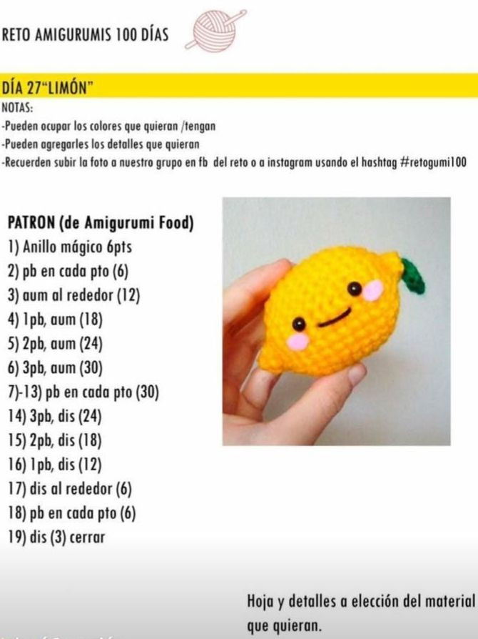 Patrón de Amigurumi: Día 28 Osito Paso a Paso