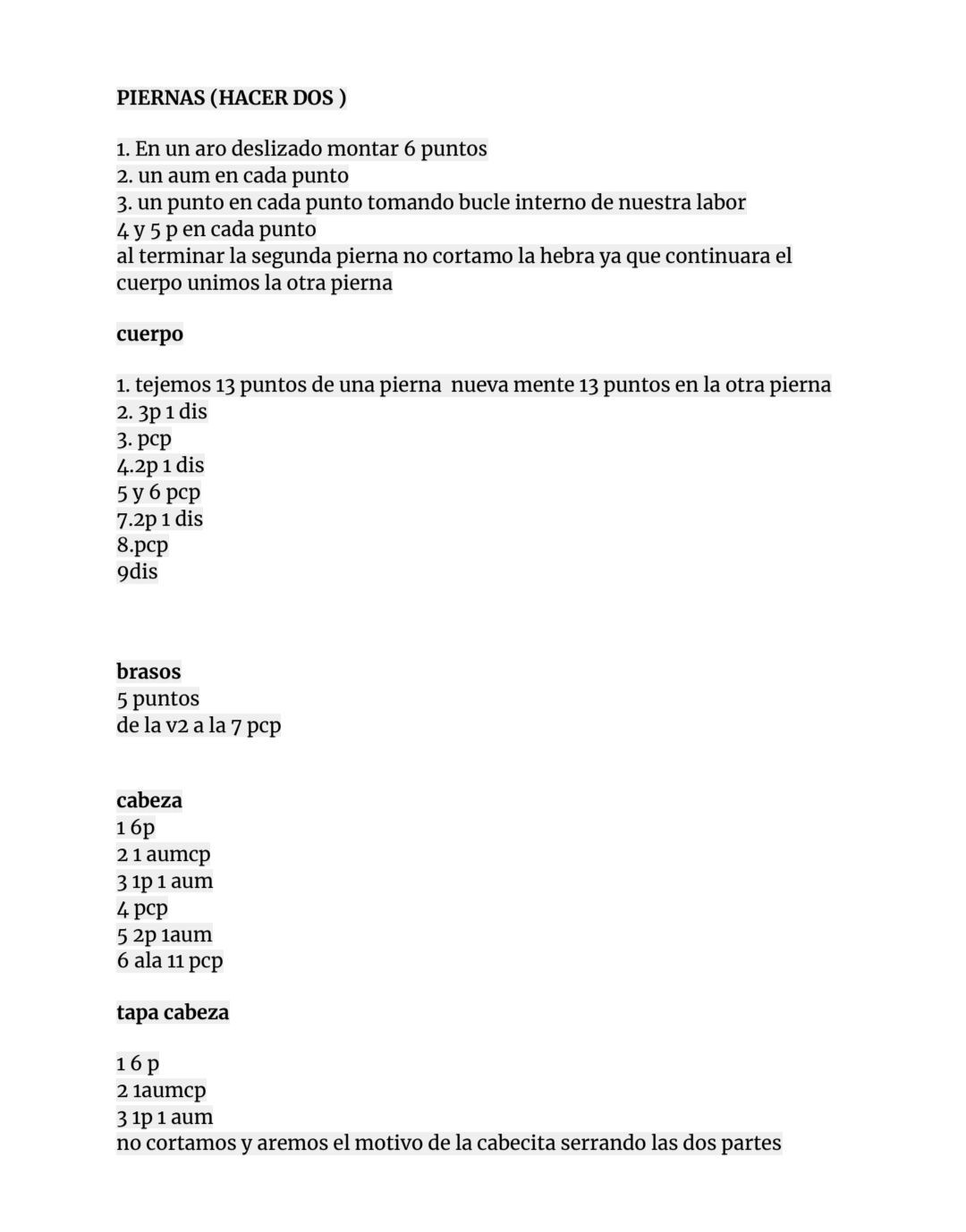 Patrón de Amigurumi Gratis: Mini Groot