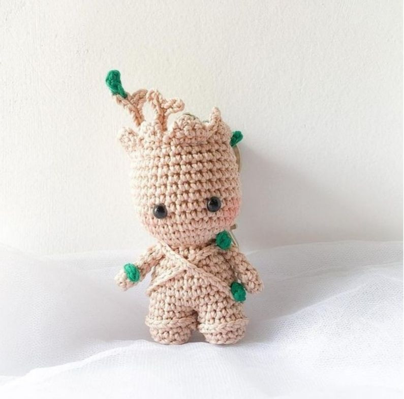 Patrón de Amigurumi Gratis: Mini Groot