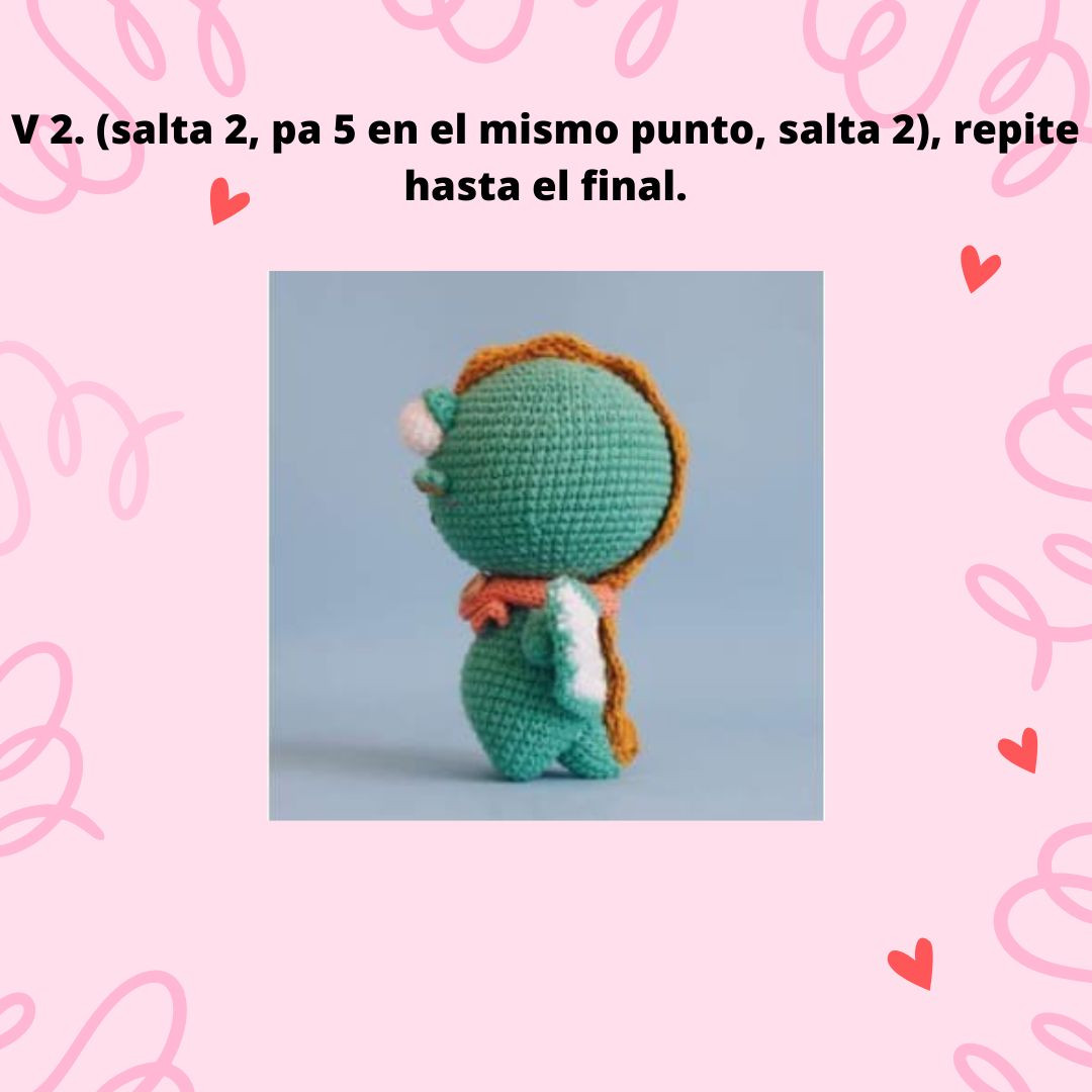 Patrón de amigurumi para hacer un dragón divertido y loco