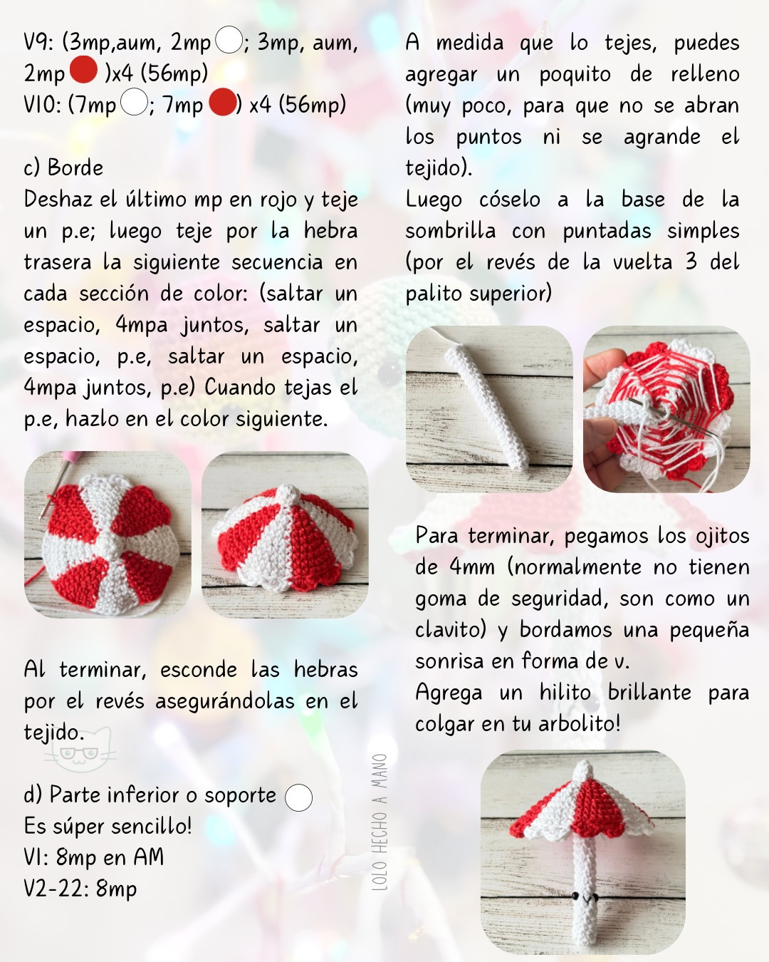 Patrón de Amigurumi para un Día de Playa Creativo y Colorido