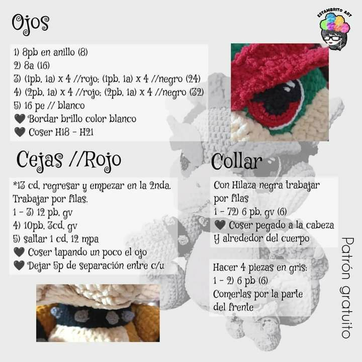 Patrón de Bowser XL: Amigurumi fácil y gratuito