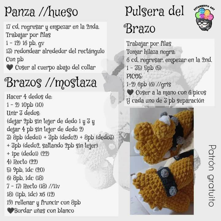 Patrón de Bowser XL: Amigurumi fácil y gratuito