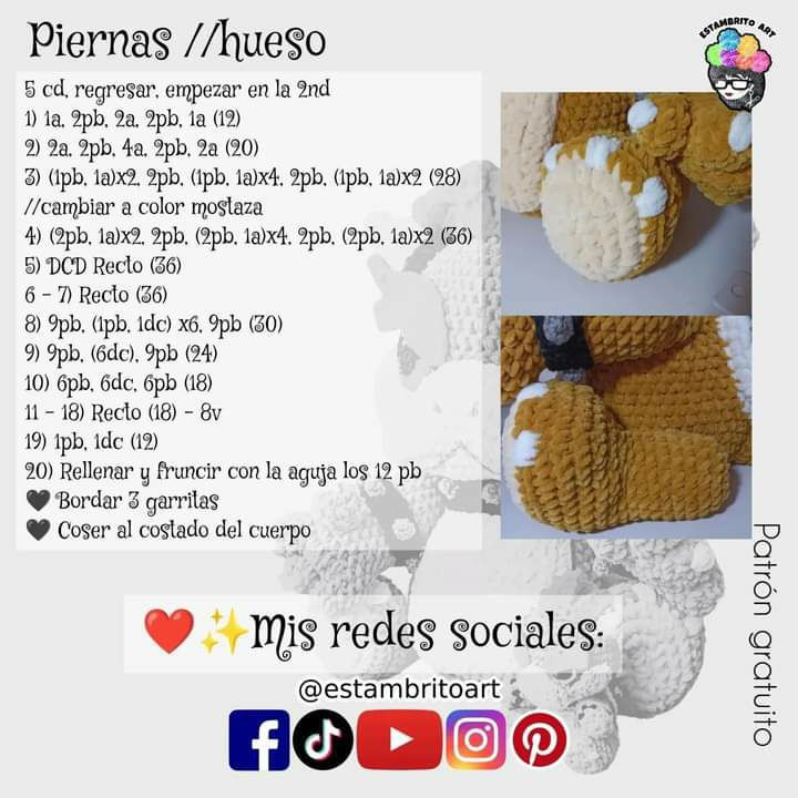 Patrón de Bowser XL: Amigurumi fácil y gratuito