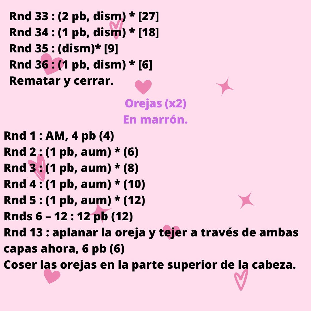 Patrón de Conejito Amigurumi con Zanahoria