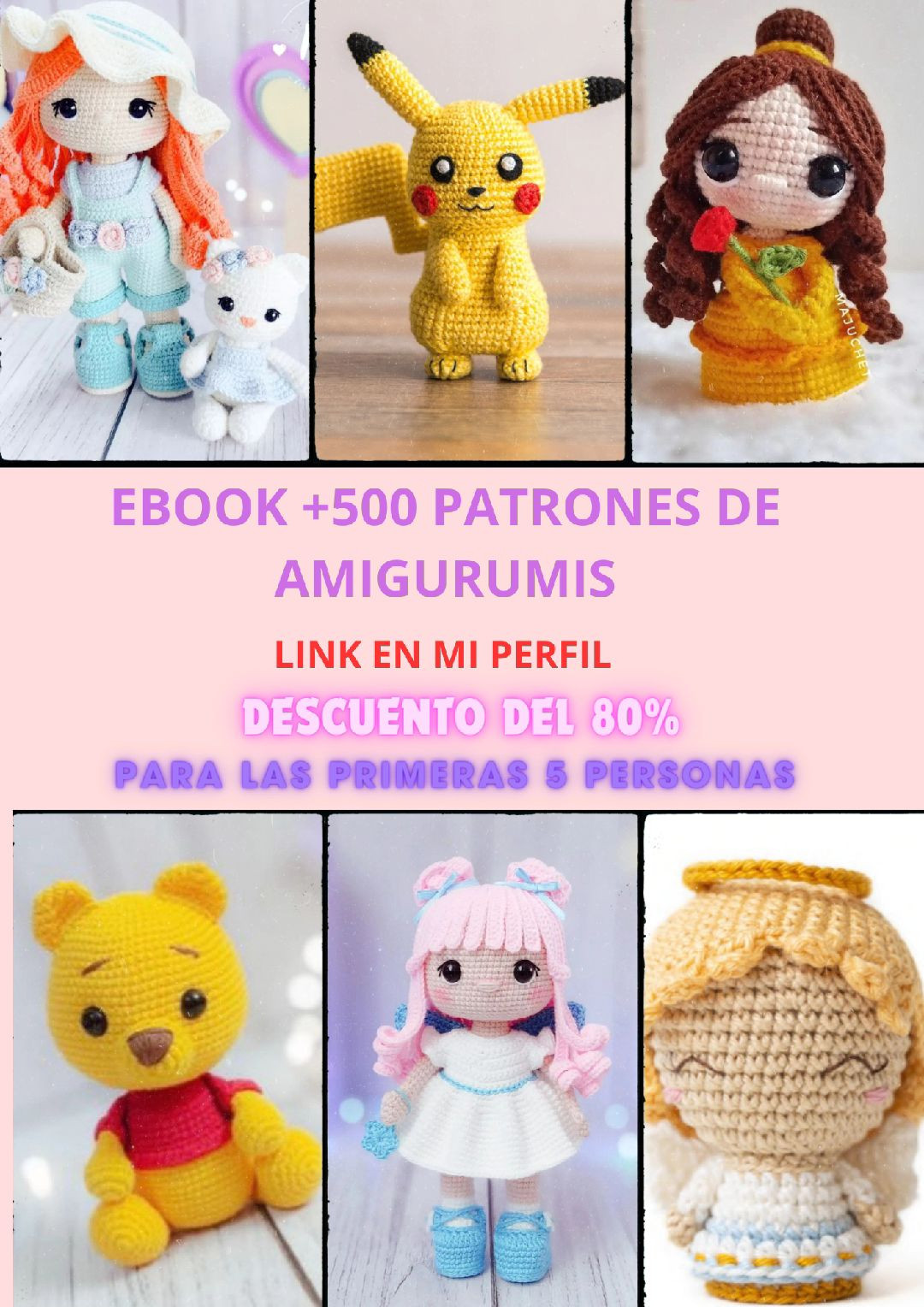 Patrón de León Amigurumi Gratis para Tejer