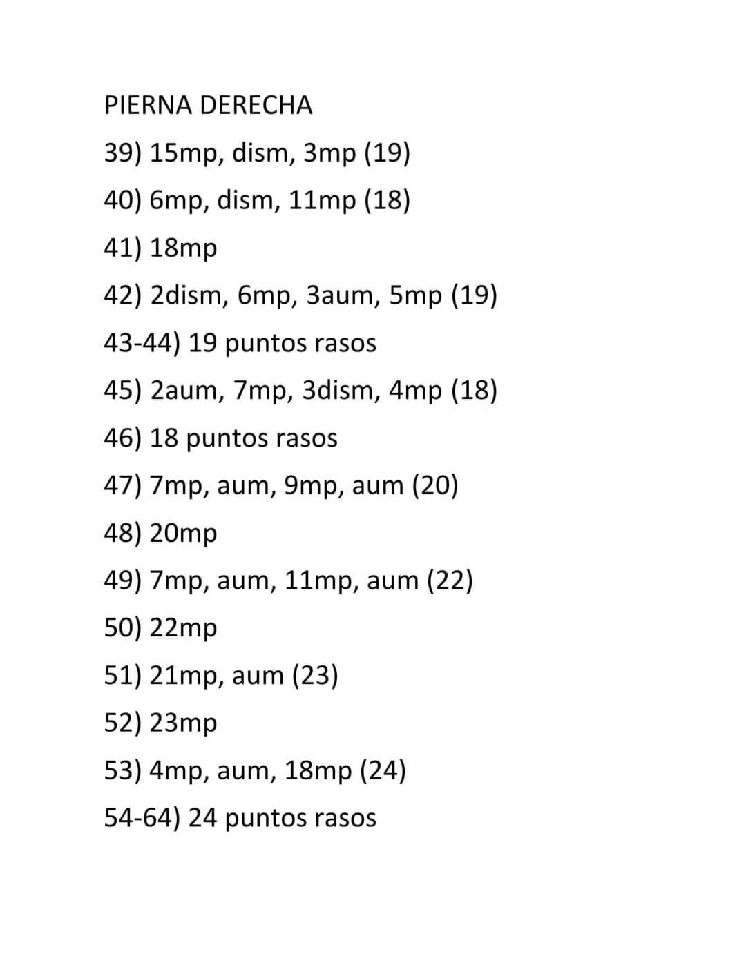 Patrón de Muñeca Denise para Crochet en Estilo Amigurumi