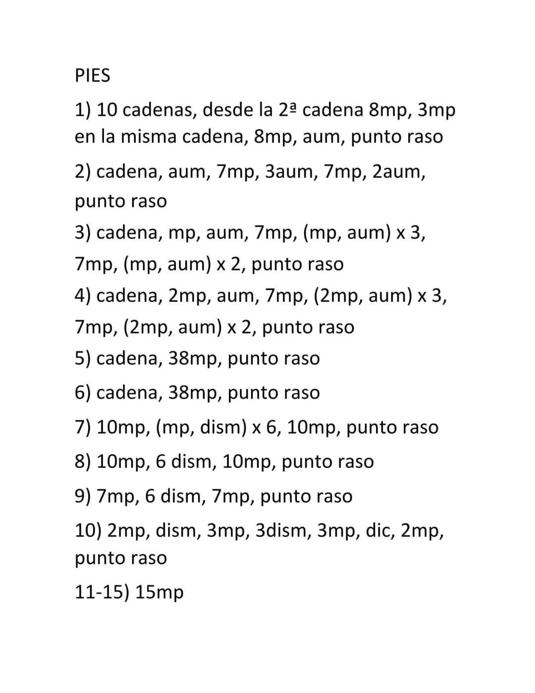 Patrón de Muñeca Denise para Crochet en Estilo Amigurumi