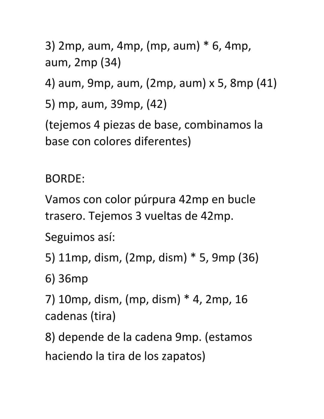 Patrón de Muñeca Denise para Crochet en Estilo Amigurumi