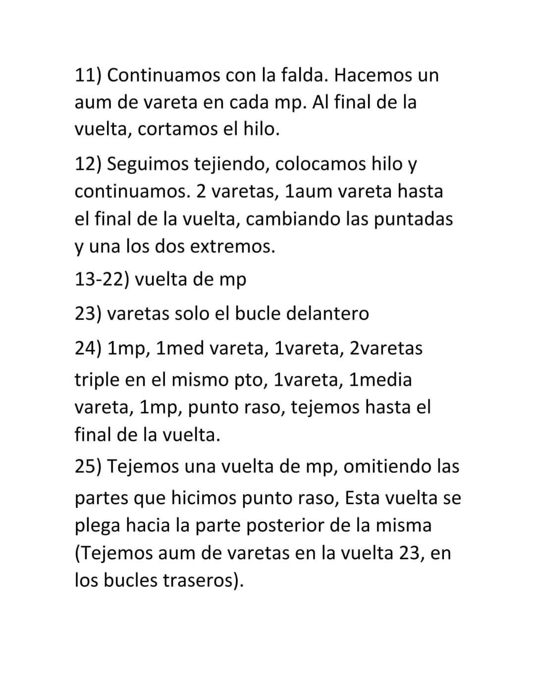 Patrón de Muñeca Denise para Crochet en Estilo Amigurumi