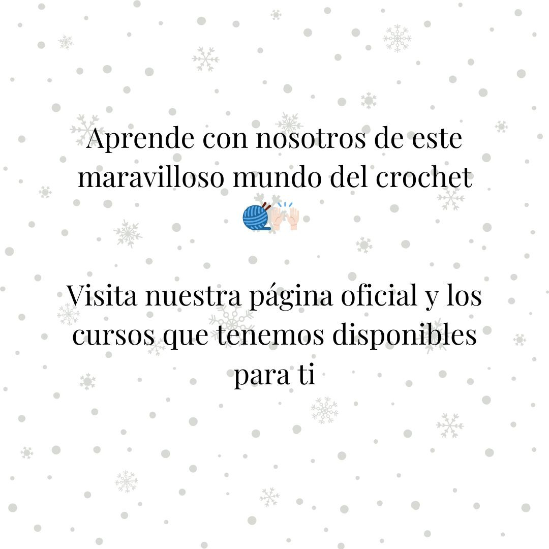 Patrón de muñeco de nieve de ganchillo para Navidad