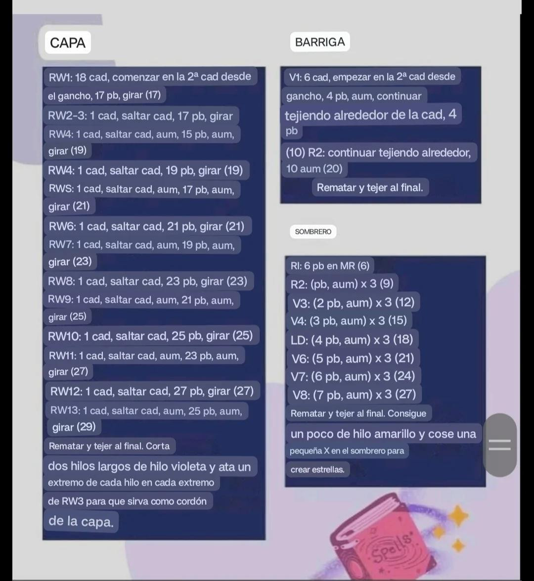 Patrón Gratis: Osito Mago Amigurumi para Octubre