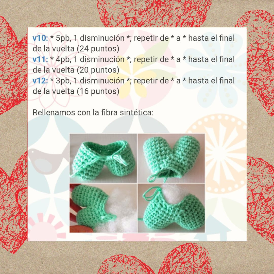 Patrón Gratis para Corazón Amigurumi