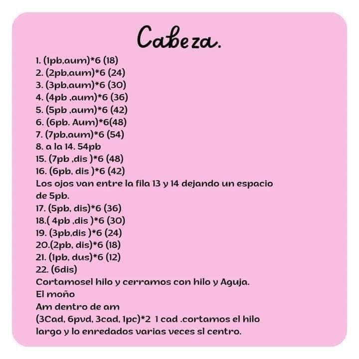 Patrón gratuito para tejer un osito de peluche adorable