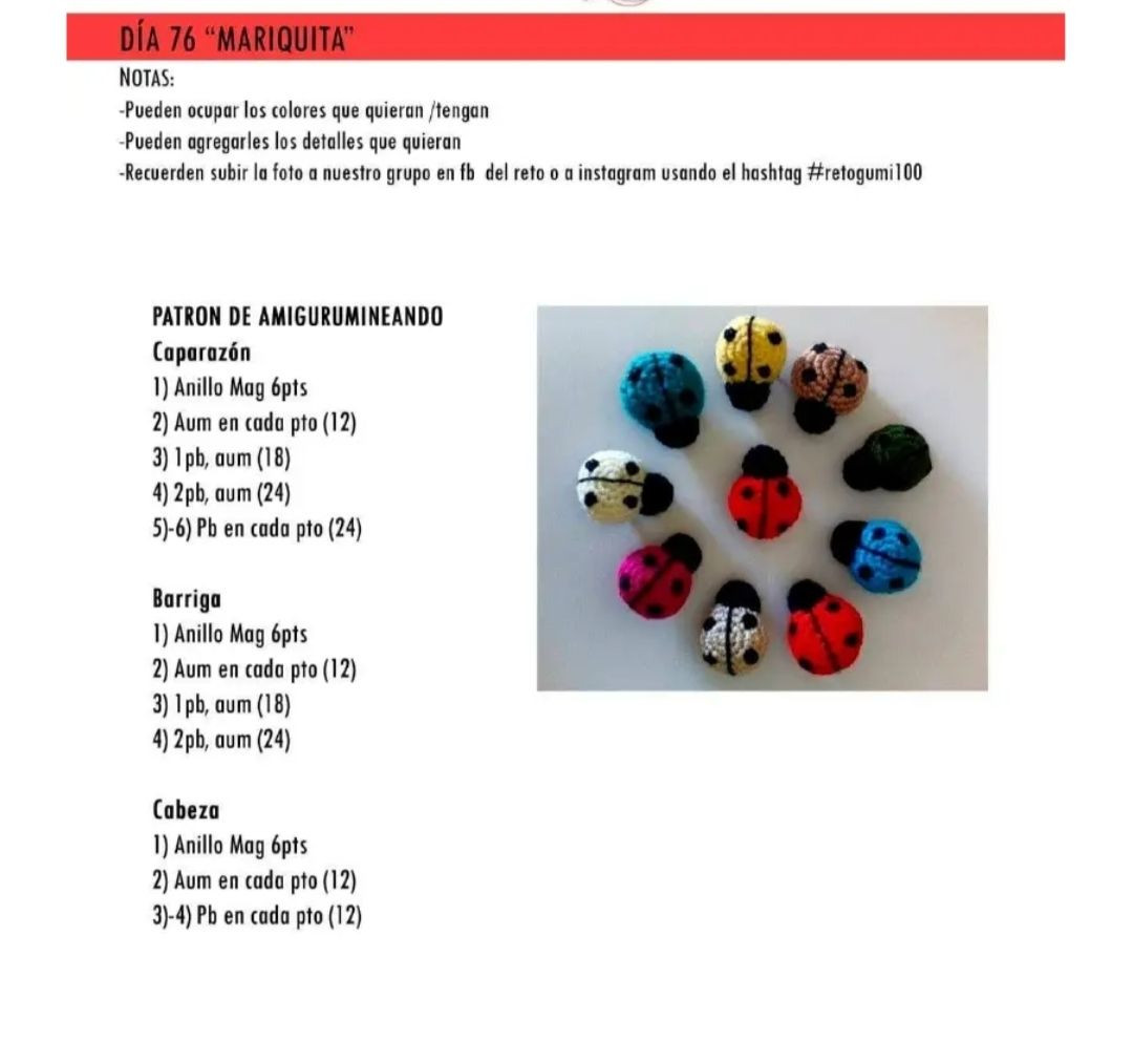 Patrones de amigurumi de sandía para principiantes