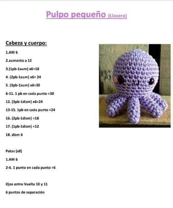 Patrones de Amigurumis Gratis para Principiantes - Parte 2