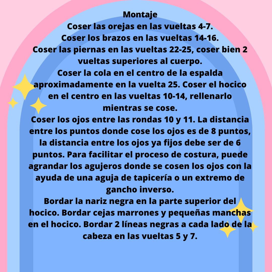 Pequeño tigre amigurumi patrón de crochet detallado y fácil de seguir