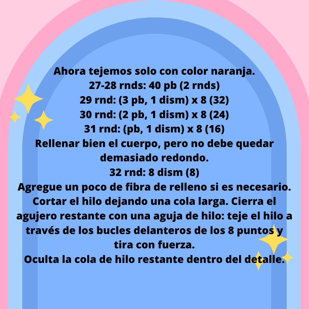 Pequeño tigre amigurumi patrón de crochet detallado y fácil de seguir