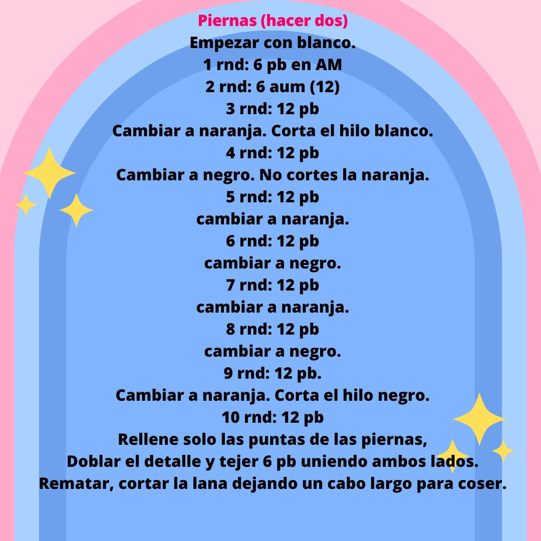 Pequeño tigre amigurumi patrón de crochet detallado y fácil de seguir