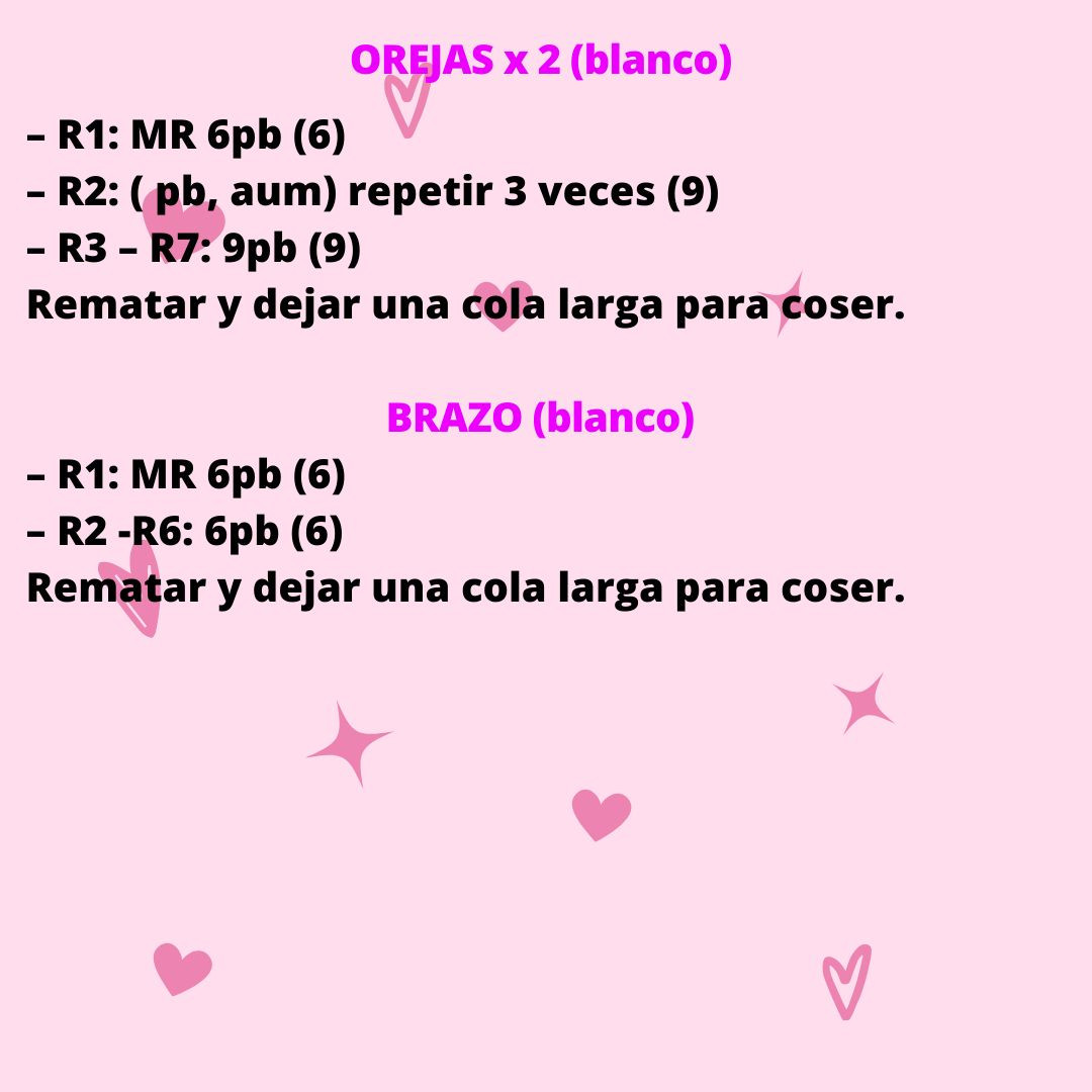 Pollito con Conejo Amigurumi Patrón de Crochet para Principiantes