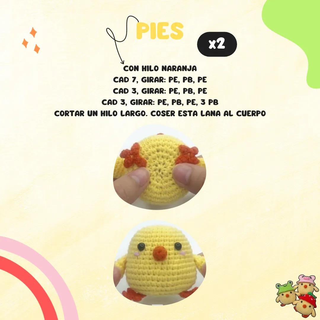 Pollitos Amigurumis: Crea tus propios juguetes tejidos fácilmente