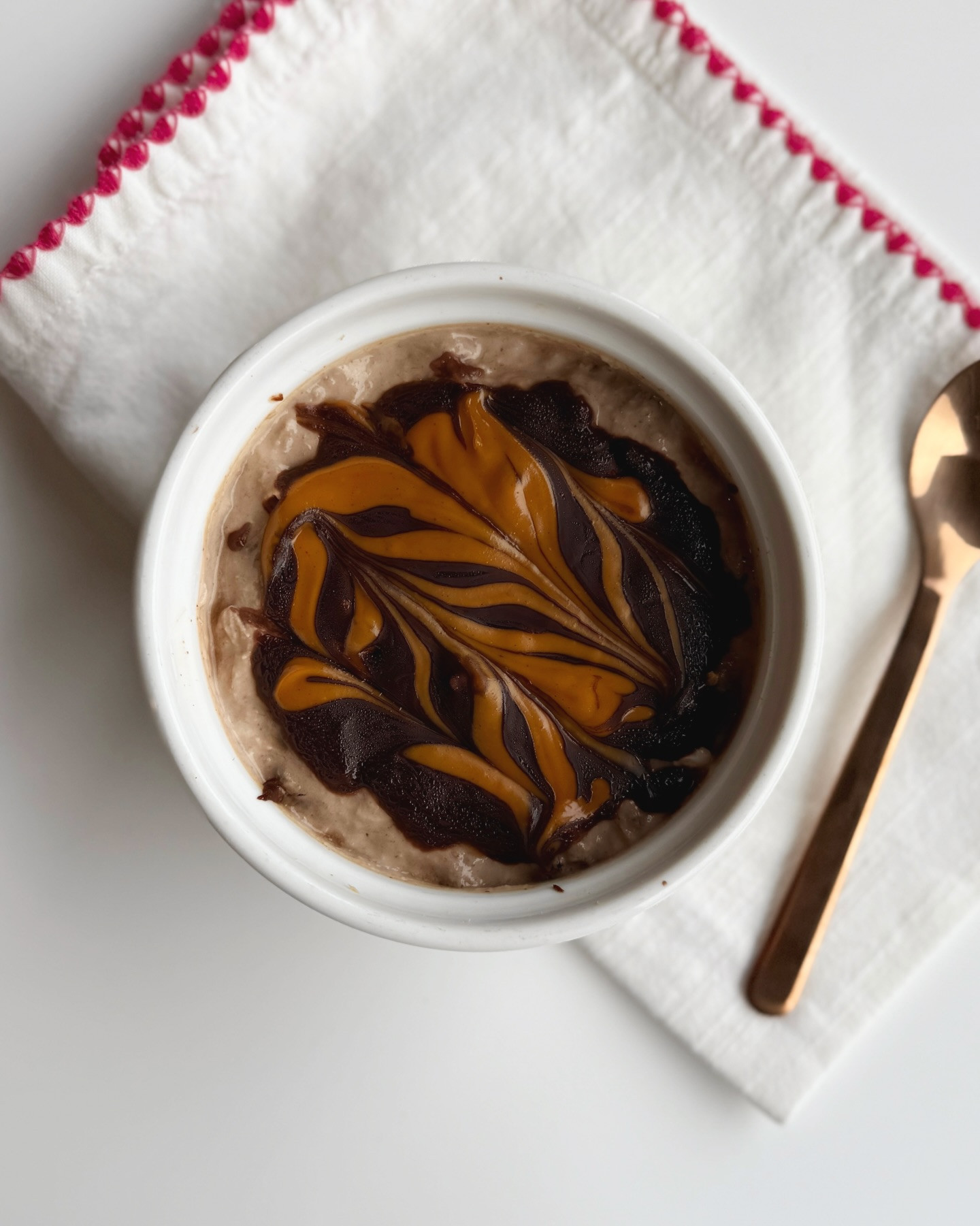 Protein-Packed Peanut Banana Swirl Delight